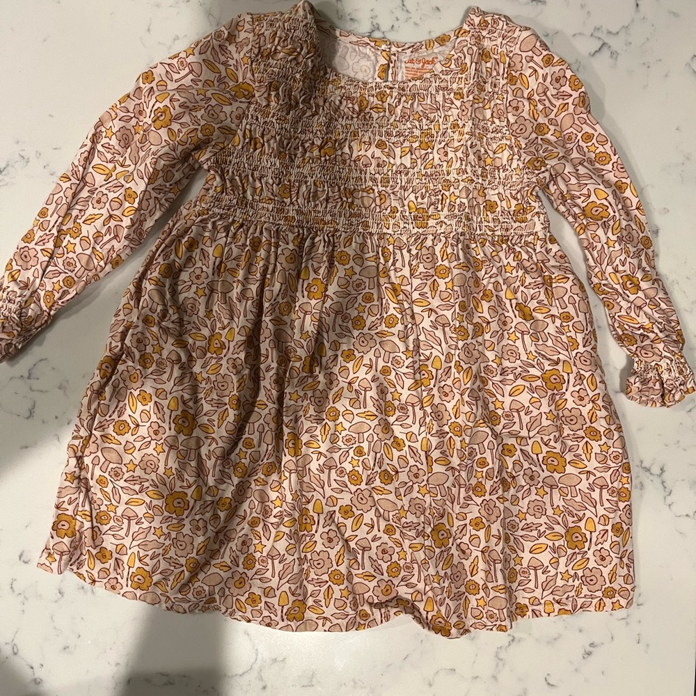 Lot of 3 Cat and Jack Fall Toddler Dresses - Picture 4 of 4